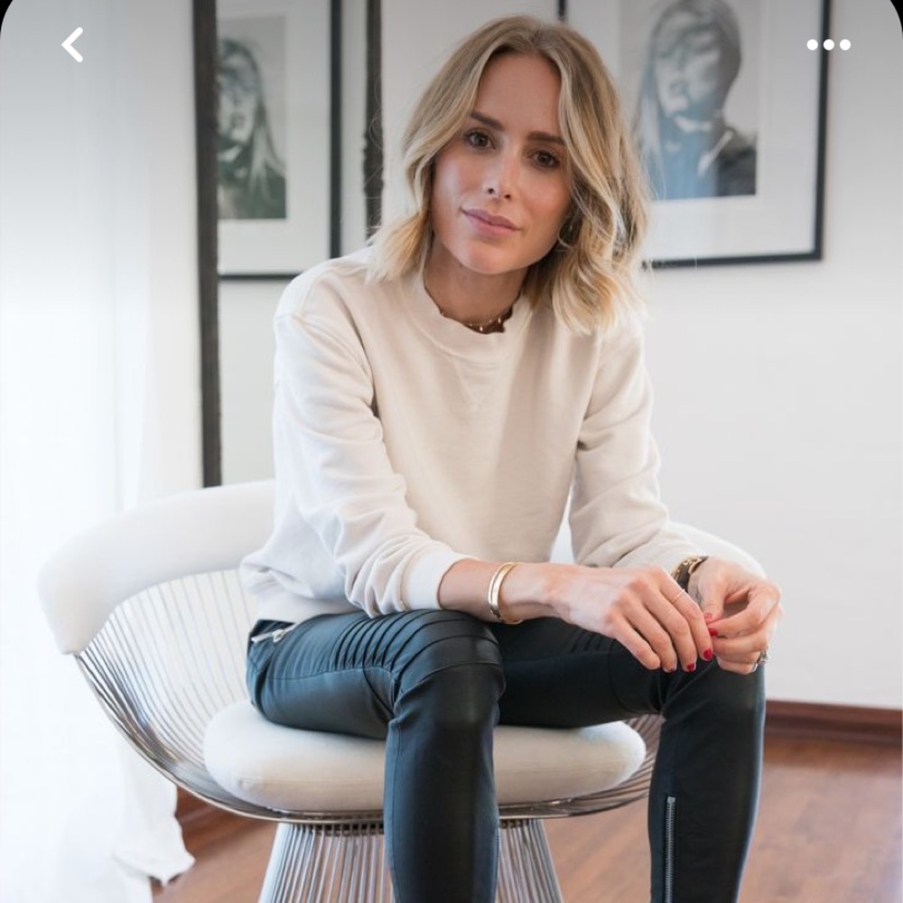 Anine Bing Crew Neck Pullover